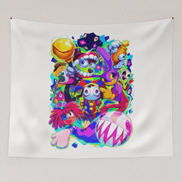 Item preview, The Amazing Digital Circus Characters Fan Collection designed and sold by SeraXYZ.