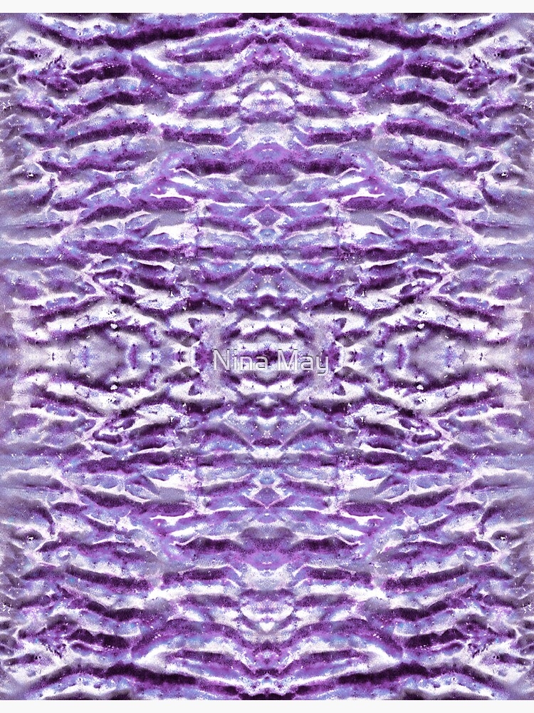 Thumbnail 3 of 3, Sticker, Purple Shiso Shibori designed and sold by ninabmay.