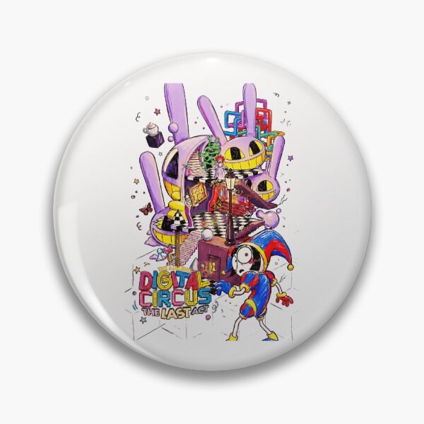 Item preview, Digital Circus The Last Act Animated Web Series Fan designed and sold by SeraXYZ.