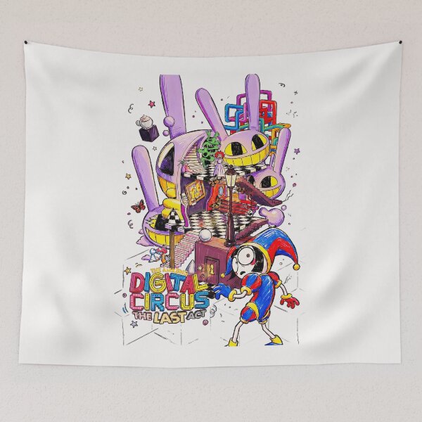 Item preview, Digital Circus The Last Act Animated Web Series Fan designed and sold by SeraXYZ.