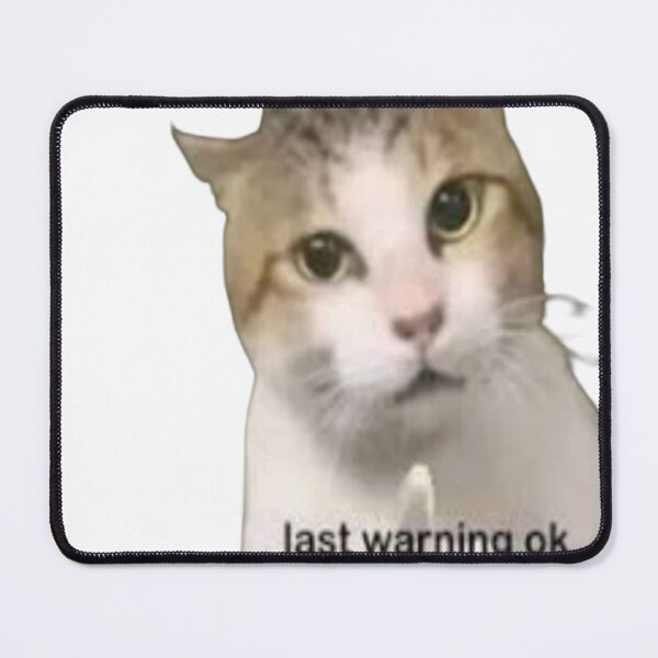 Item preview, cat : last warning ok designed and sold by Nikeocean.