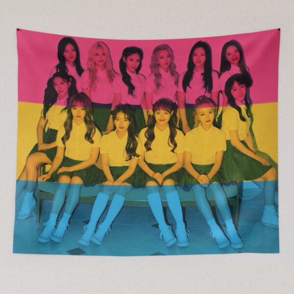 Item preview, loona ot12 pansexual pride flag designed and sold by meuliasshop.