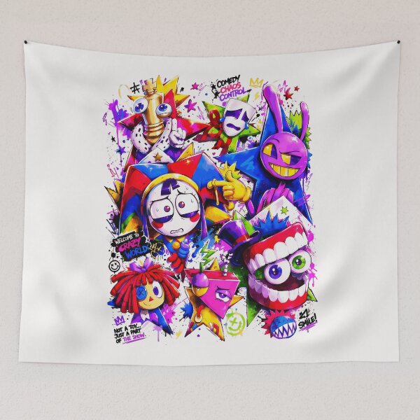 Item preview, Comedy Circus Crazy World Jester Clown Harlequin Humorous Entertainer designed and sold by SeraXYZ.