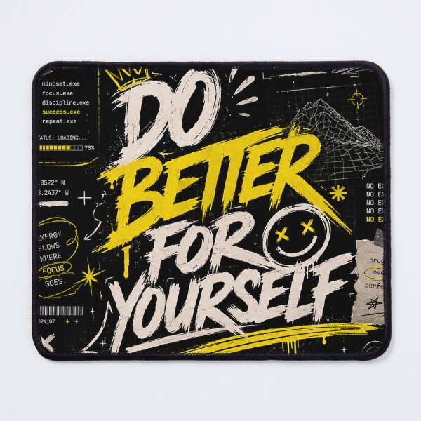 Item preview, Do Better For Yourself Motivational Poster | Self Improvement Wall Art | Discipline Mindset Success Quote designed and sold by NBT-NOVA.