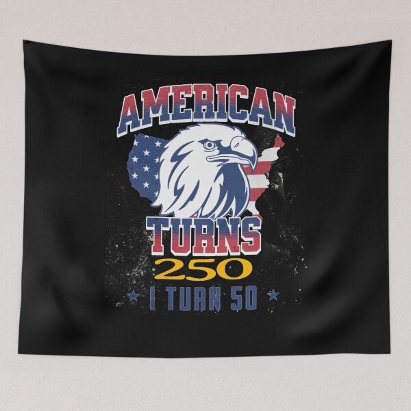 Item preview, America Turns 250 I Turn 50 designed and sold by TheEndDesign.