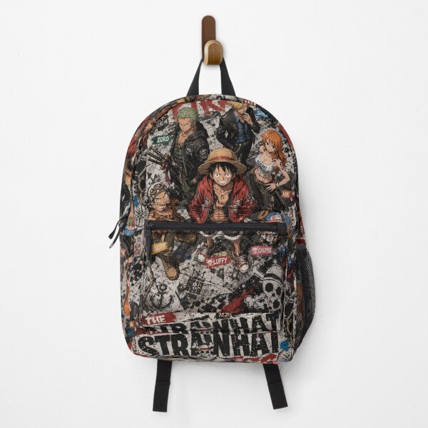 Item preview, Straw Hat Pirates Vintage Grunge Anime Poster | Crew Streetwear Art designed and sold by Dyan4.