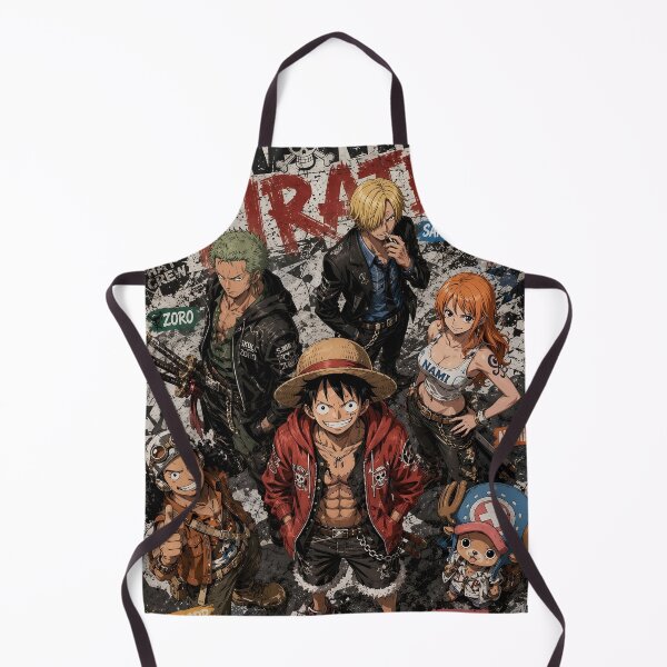 Item preview, Straw Hat Pirates Vintage Grunge Anime Poster | Crew Streetwear Art designed and sold by Dyan4.