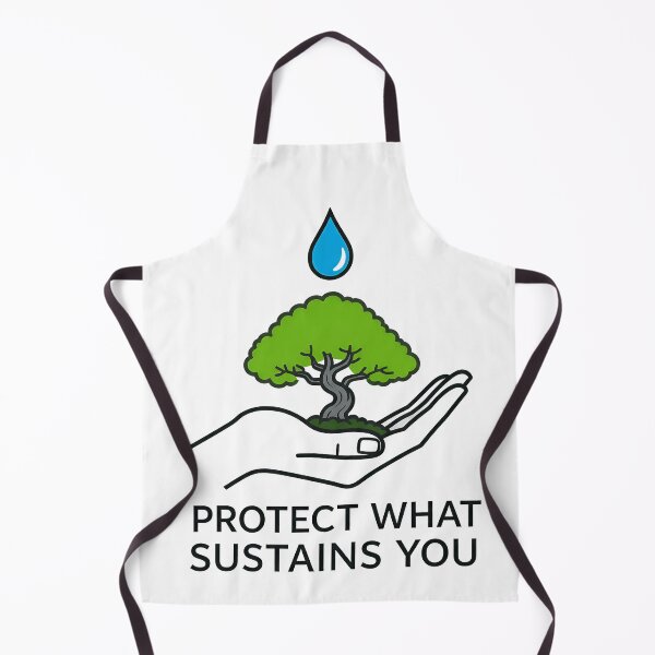 Item preview, Protect What Sustains You Water Conservation Tree designed and sold by Nuvoro Eco Awareness.