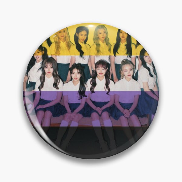 Item preview, loona ot12 nonbinary pride flag designed and sold by meuliasshop.