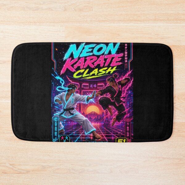 Artikelvorschau, Arcade51 Neon-Karate entworfen und verkauft von Arcade51az.