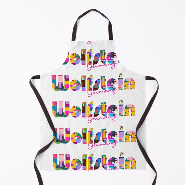 Item preview, Wolfstein, Germany, Vibrant Abstract City Typography Art designed and sold by Wanderful-roads.