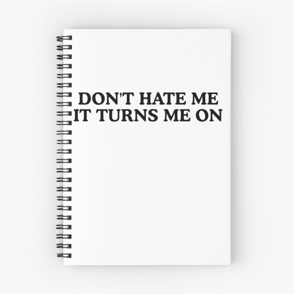 Item preview, Don't Hate Me, It Turns Me On - Black - Sarcastic Humor Quote, Sassy Meme designed and sold by boldstuffshop.