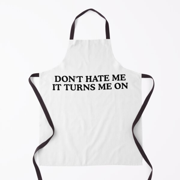 Item preview, Don't Hate Me, It Turns Me On - Black - Sarcastic Humor Quote, Sassy Meme designed and sold by boldstuffshop.