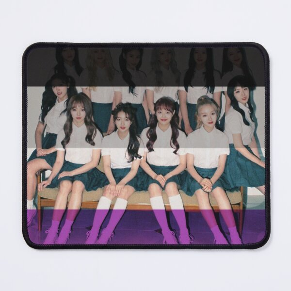Item preview, loona ot12 asexual pride flag designed and sold by meuliasshop.