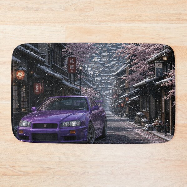 Item preview, Midnight Purple Sakura designed and sold by WaveyJane.