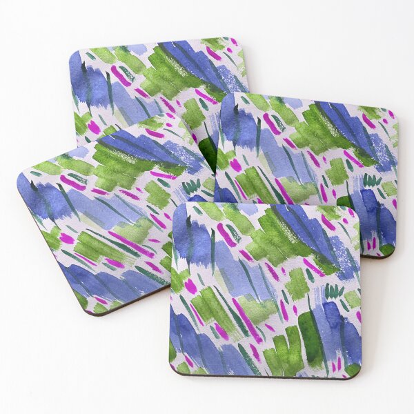 Item preview, Zig Zag in Green, Blue and Pink designed and sold by LisaGHunter.