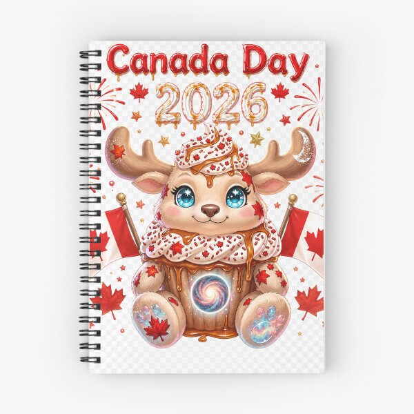 Item preview, Maple Moose Celebration | Canada Day Cosmic Cupcake Creature designed and sold by highvibz72.