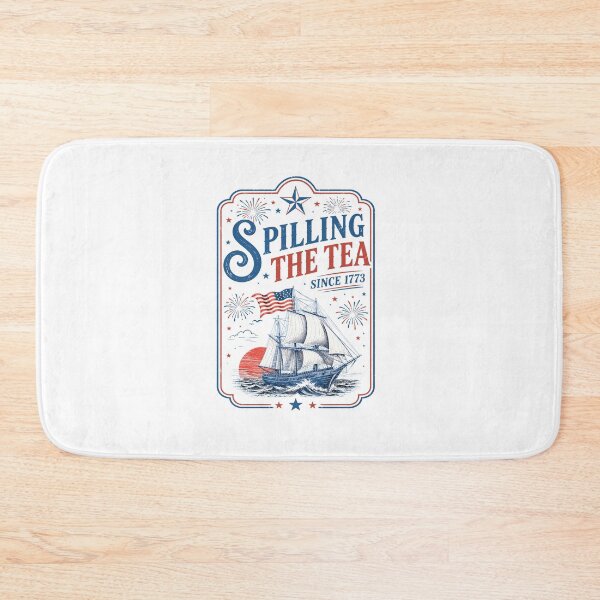 Item preview, Spilling The Tea, 4th Of July, Republican designed and sold by vintagearttee.
