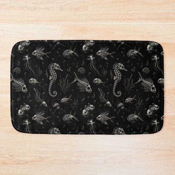 Item preview, Macabre X-Ray Ocean Skeletons & Dark Gothic Marine Life designed and sold by cabuks.