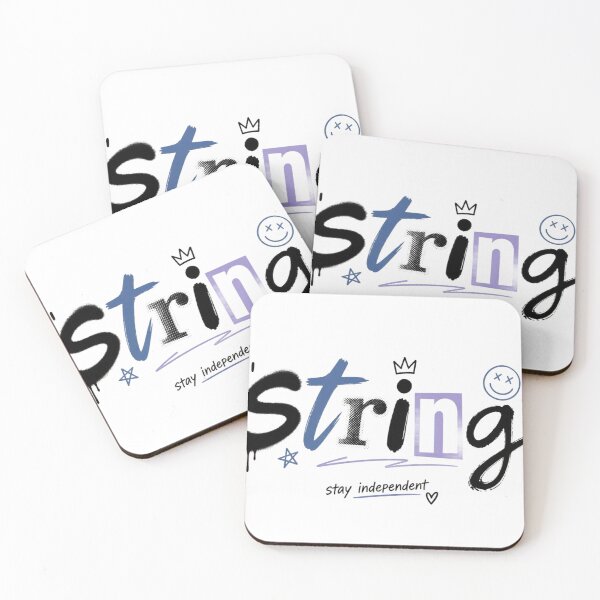 Item preview, String Stay Independent Hand Lettering Typography Design designed and sold by KUHATLIKHA.