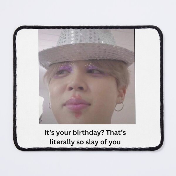 Item preview, Happy Birthday- Jimin version designed and sold by cute dream .