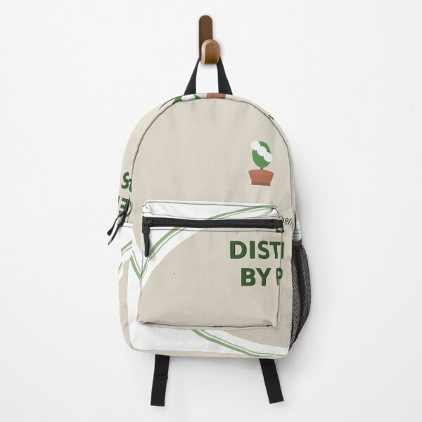 Item preview, Easily Distracted By Plants Funny Aesthetic Sticker designed and sold by tsm2015.