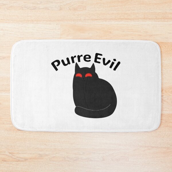 Item preview, Purre Evil Devil Cat – Exploding Kittens Inspired Funny Dark Cute Black Cat Design designed and sold by CozyLittleShop.