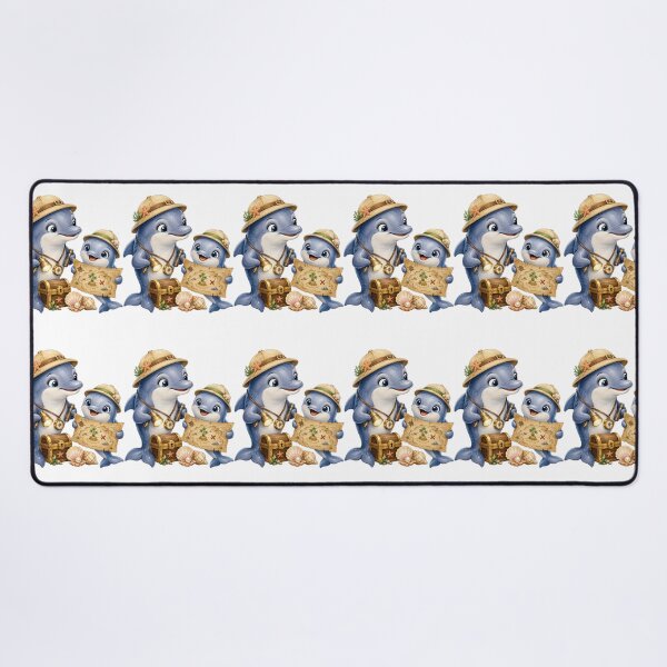 Item preview, Cute Dolphin Treasure Hunt Adventure designed and sold by Passionread.