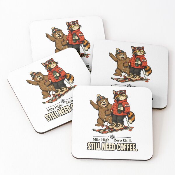 Item preview, Unbothered in Colorado — Ski Cat Mountain Humor Gift designed and sold by Martin's_Design.