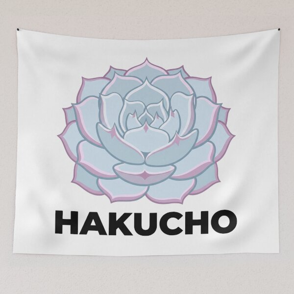 Item preview, Geometric Echeveria Hakucho Streetwear Botanical Logo designed and sold by GreenDivisionJP.