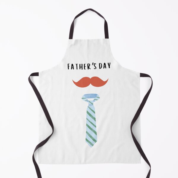 Item preview, Father's Day Best Gift for Dads with Red Mustache and Blue Neck Tie designed and sold by foryourbestself.