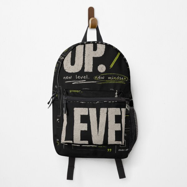 Item preview, Level Up Motivation Poster | Self Improvement Mindset | Discipline Focus Consistency | Dark Aesthetic Inspirational Wall Art designed and sold by NBT-NOVA.