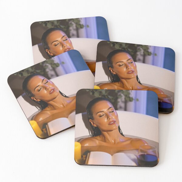 Item preview, woman relaxing in bathtub designed and sold by psychoshadow.