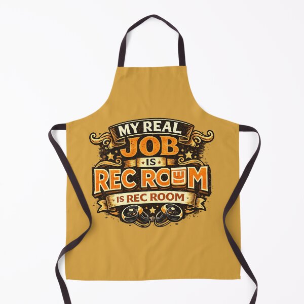 Item preview, My Real Job Is Rec Room Gamer | VR Gaming Virtual Reality Paintball Game Dodgeball Gamer Sticker designed and sold by mocci10.