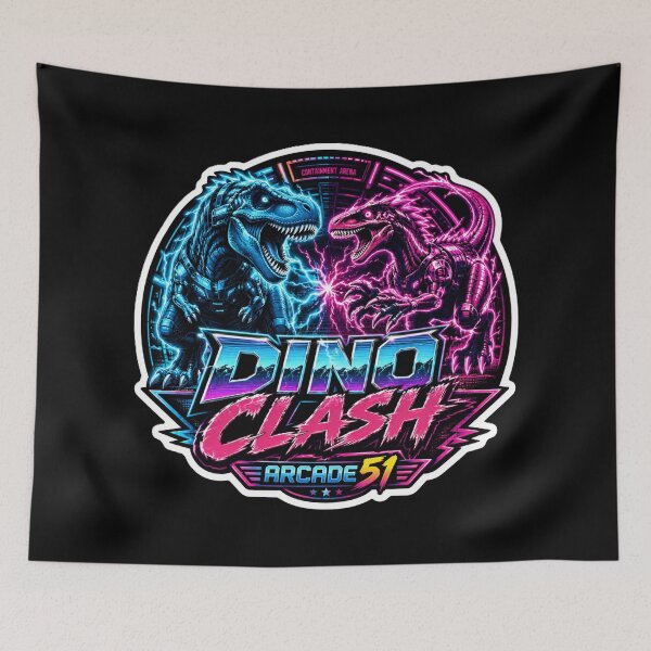 Item preview, Arcade51 Dino Clash designed and sold by Arcade51az.