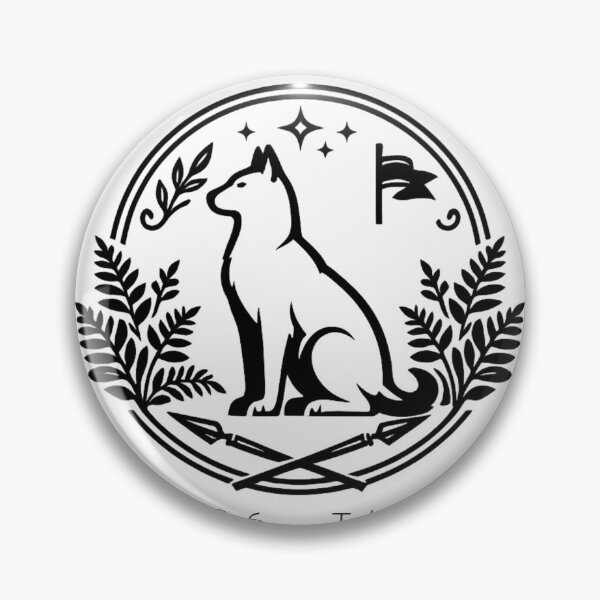 Item preview, Minimal Heritage Dog Crest Loyal Companion Society designed and sold by tineldesign.