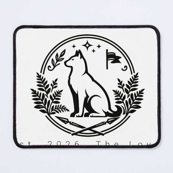 Item preview, Minimal Heritage Dog Crest Loyal Companion Society designed and sold by tineldesign.