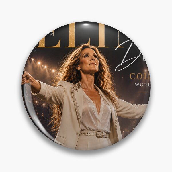 Item preview, Celine Dion Courage World Tour 2024 Art designed and sold by shipclarence86.
