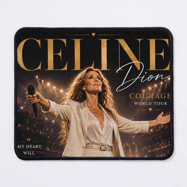 Item preview, Celine Dion Courage World Tour 2024 Art designed and sold by shipclarence86.