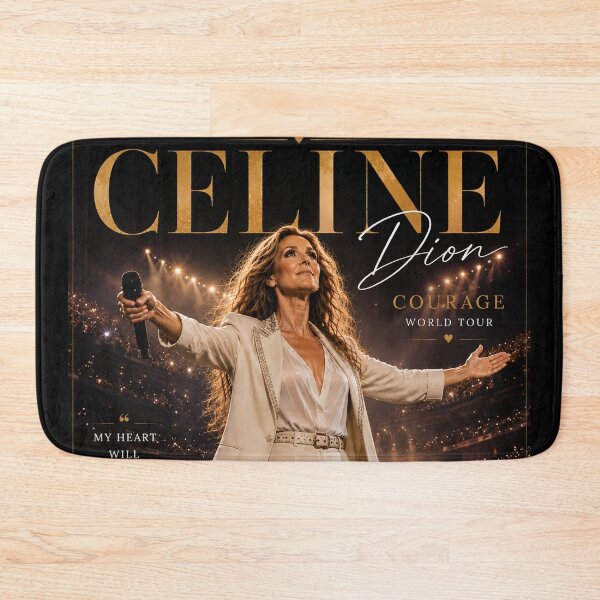 Item preview, Celine Dion Courage World Tour 2024 Art designed and sold by shipclarence86.