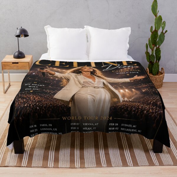 Item preview, Celine Dion Courage World Tour 2024 Art designed and sold by shipclarence86.