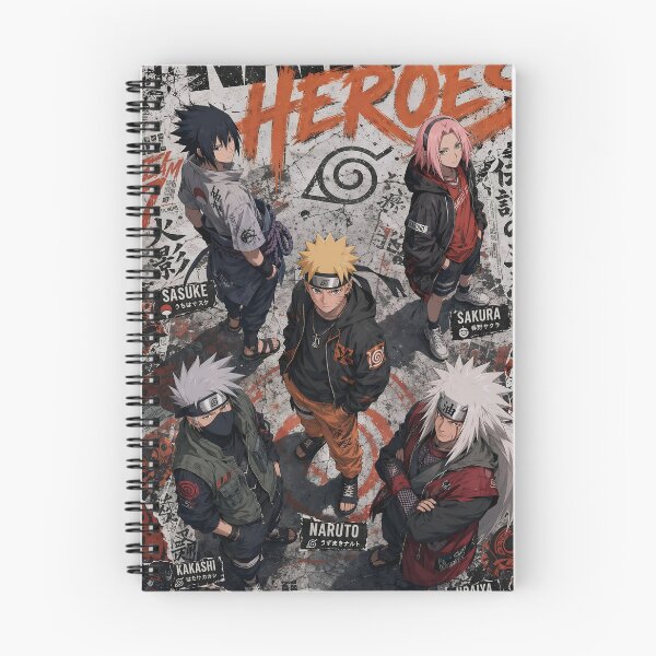 Item preview, Legendary Ninja Heroes Streetwear Anime Poster | Urban Manga Warrior Squad Art Print designed and sold by Dyan4.