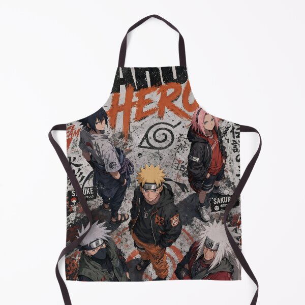 Item preview, Legendary Ninja Heroes Streetwear Anime Poster | Urban Manga Warrior Squad Art Print designed and sold by Dyan4.