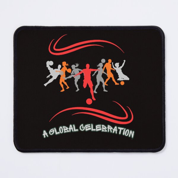 Item preview, Global Soccer Celebration Minimalist Football Players Design designed and sold by Tadeusz1.