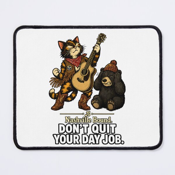 Item preview, Unbothered in Tennessee — Nashville Cat Country Humor Gift designed and sold by Martin's_Design.