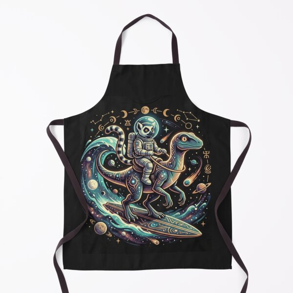 Item preview, Cosmic Lemur – Dino Surfing the Stars designed and sold by Dogandesighn.