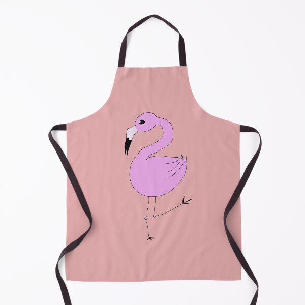 Item preview, Funny Pink Flamingo Drawing designed and sold by SunnieCoast.