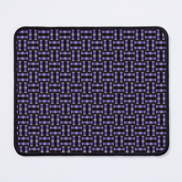 Item preview, Cyber Weave Purple Pattern – Futuristic Metallic Grid Seamless Design designed and sold by Mohng Talulenz.