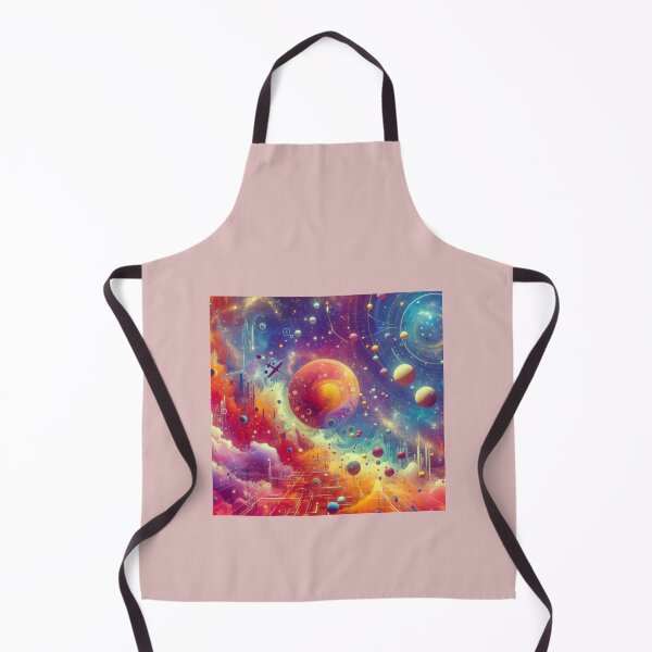 Item preview, VIBRANT AND COLORFUL INFINITE GALAXY designed and sold by Catalina Kate.
