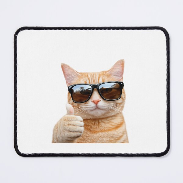 Item preview, Cool cat with thumbs up designed and sold by t-patterns.